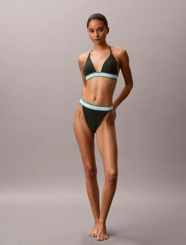 COSTUME DONNA TRIANGOLO Q61214 CALVIN KLEIN LDC DARKEST SPRUCE