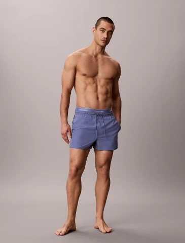 COSTUME DA BAGNO UOMO N61024 CALVIN KLEIN BLUE TULIP