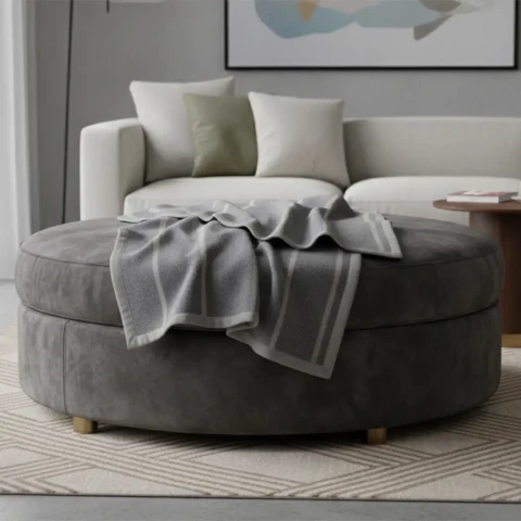 BOLTON, COPERTA IN LANA LAMBSWOOL MATRIMONIALE SOMMA GRIGIO