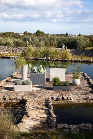 CONCHINO PORTAVASO SHABBY COSY 85 PERLA