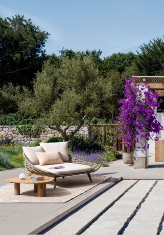 DAYBED CON CUSCINI TAMIRES BOUCLE 0660662