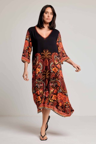 KIM KAFTAN DONNA DAVID DA26-085 MULTICOLOR