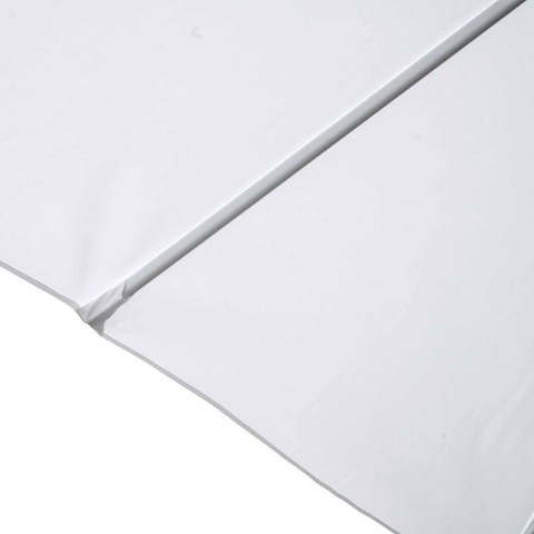 OMBRELLONE ALLUMINIO UTAH BIANCO PALO CENTRALE 3X3H2,80M(NO BASE)