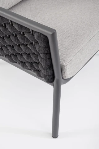 EVERLY POLTRONA ANTRACITE QS22 GRAFITHE 0663547 BIZZOTTO