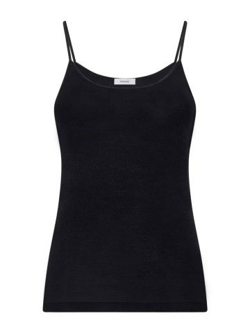 TOP MERINOSETA SPALLA STRETTA RAGNO 07402E NERO