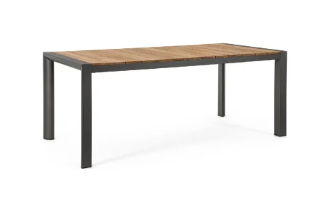 TAVOLO CAMERON 180X90 ANTRACITE 0663399