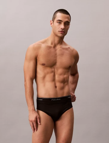 COSTUME DA BAGNO UOMO SLIP N61025 CALVIN KLEIN BLACK