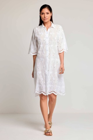 ROMINA ABITO DONNA DAVID DB26-001 WHITE