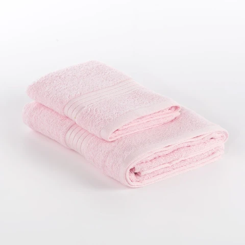 LIVING SET ASCIUGAMANI 1+1 VIA ROMA, 60 SS0035 ROSA