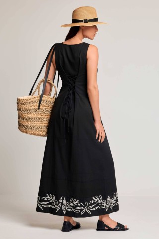 NORA ABITO DONNA SPALLA LARGA DAVID DB26-004 BLACK
