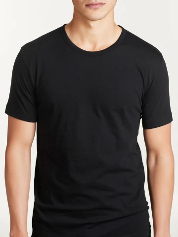 MAGLIA MEZZA MANICA GIROCOLLO PACCO DOPPIO  RAGNO 601417 NERO