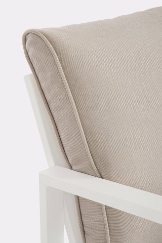 SET4 SALOTTO CON CUSCINI HILDE BIANCO LD30 0664002