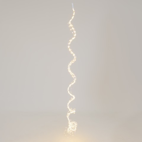 CASCATA LUCI DA 900 MICROLED FLASH BIANCO CALDO E BIANCO FREDDO 74583