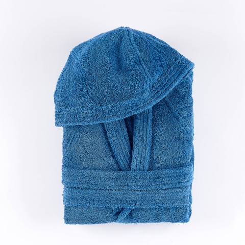 LIVING ACCAPPATOIO CON CAPPUCCIO IN SPUGNA VIA ROMA, 60 SA0067 AZZURRO