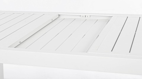 TAVOLO ALLUNGABILE HILDE 140-210X77 BIANCO LD30