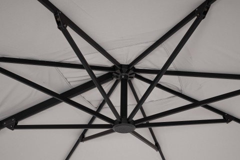 OMBRELLONE BRACCIO LATERALE VEGA 3X3MT ANTRACITE-GRIGIO 0795867
