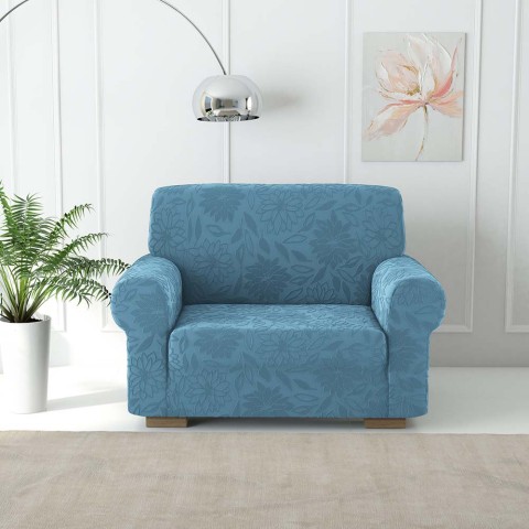 COPRI POLTRONA BOUTIQUE 1POSTO ILBLUCASA AZZURRO