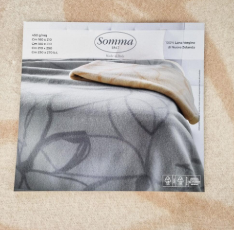 COPERTA GRETA 180/210 SOMMA