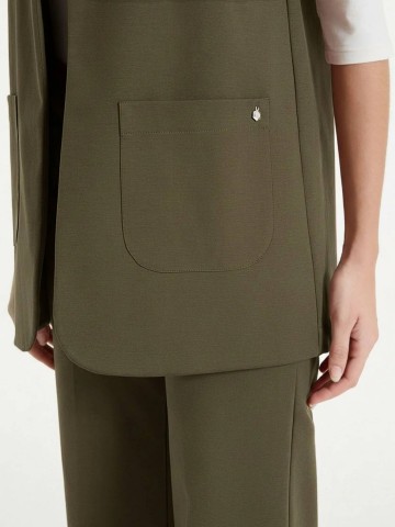 GILET DONNA COMPACT LIGHT D293GL RAGNO DARK OLIVE