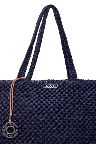 ZINNIA BEACH SHOULDER BAG DB26-B02 NAVY BLU