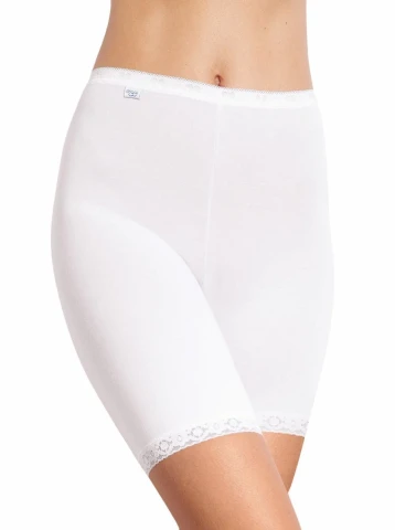 BASIC LONG MUTANDA CON GAMBA SLOGGI 10007643 DONNA BIANCO