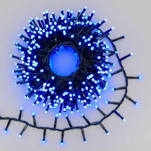 CATENA MINICLUSTER 500 LED BIANCO CALDO 63778 LOTTI