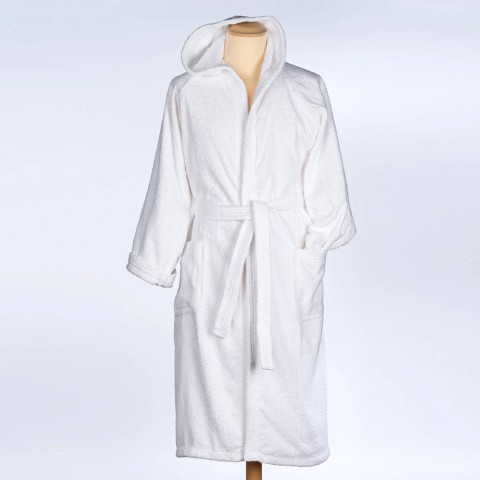 LIVING ACCAPPATOIO CON CAPPUCCIO IN SPUGNA VIA ROMA, 60 SA0067 BIANCO