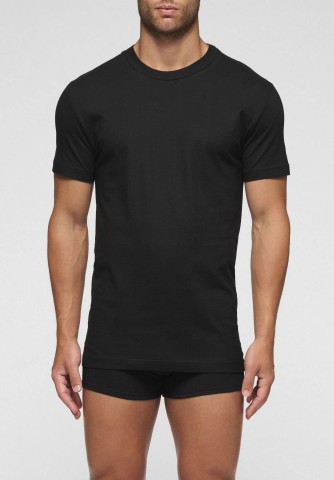 MAGLIA MEZZA MANICA GIROCOLLO CAGI 1306 NERO