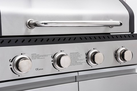 CUCINA A GAS PER ESTERNO ANNARITA ANTRACITE INOX 0790308