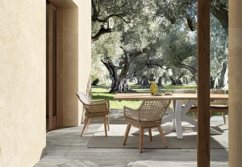RAMSEY TAVOLO BIANCO 240x100cm 0804456 BIZZOTTO