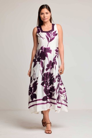 ELSIE MAXI SLEEVELESS DRESS MULTICOLOR