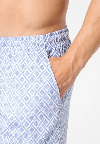 Pigiama Corto Girocollo in Cotone VPRT93396 BIANCO