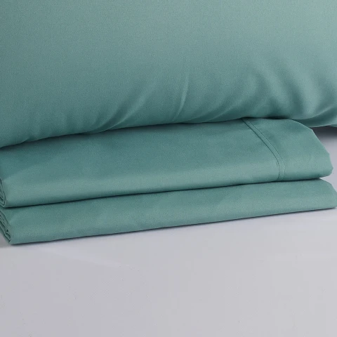 NO STIRO - MORE TIME COMPLETTO LETTO SINGOLO ILBLUBIANCHERIA SALVIA