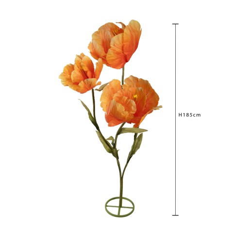 TULIPANO 3 FIORI 185CM FM051