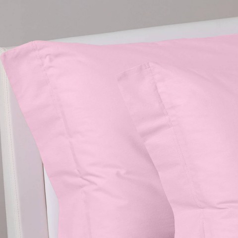 BASIC COLLECTION COMPLETO LENZUOLA MATRIMONIALE ILBLUCASA PINK