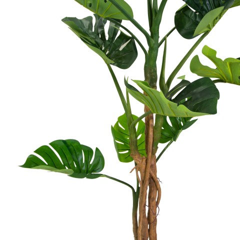 PIANTA ARTIFICIALE PLASTICA MONSTERA H180