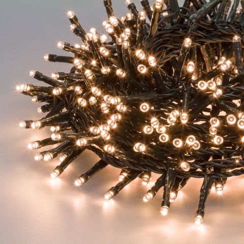 CATENA CLUSTER 2000LED BIANCO CALDO 49123 LOTTI