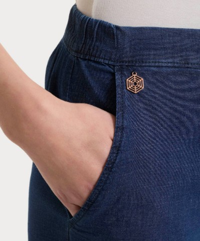 Jeans jogger con tasche in Super Light Denim DS87PB RAGNO INDIGO