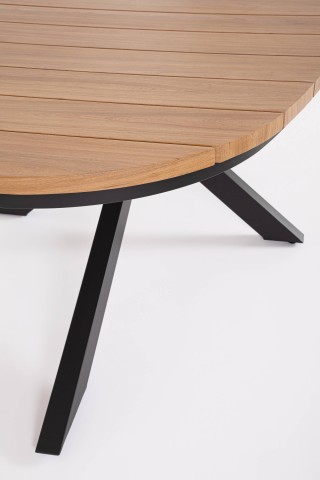 TAVOLO ZELMAR 218X115 ANTRACITE YK13 0663791