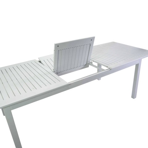 TAVOLO FUERTEVENTURA ALLUNGABILE BIANCO 64624 220/280x100cm