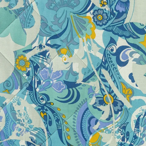 Copriletto Trapuntato In Cotone Laos Matrimoniale Caleffi ORO