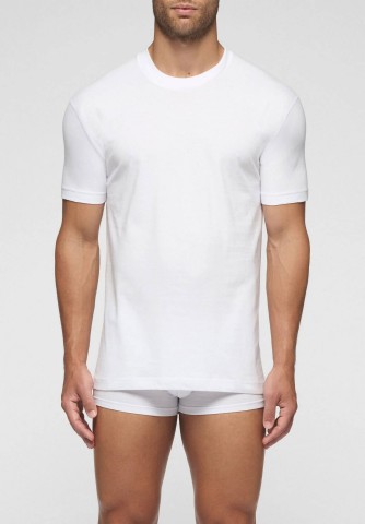 MAGLIA COT.MM GIR.1306/5306 UOMO BIANCO