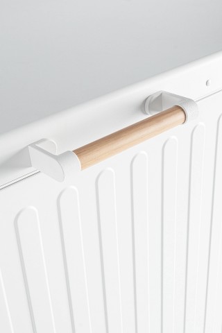 BAULE PORTA CUSCINI CON RUOTE OCEAN L BIANCO 0663973