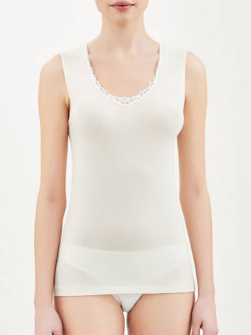 MAGLIA 100MERINO SPALLA LARGA RAGNO 073092 BIANCO LANA