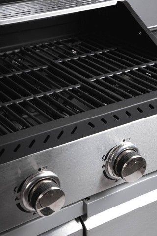 CUCINA A GAS PER ESTERNO ANNARITA ANTRACITE INOX 0790308