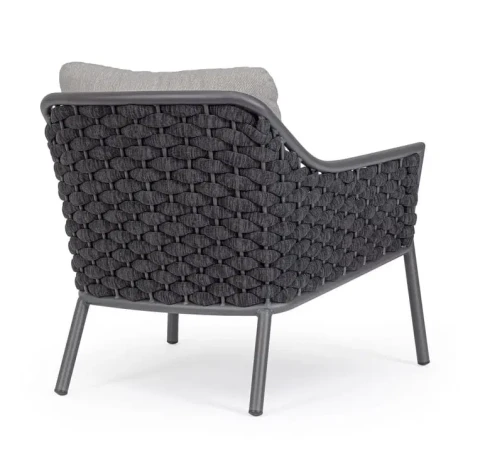 EVERLY POLTRONA ANTRACITE QS22 GRAFITHE 0663547 BIZZOTTO