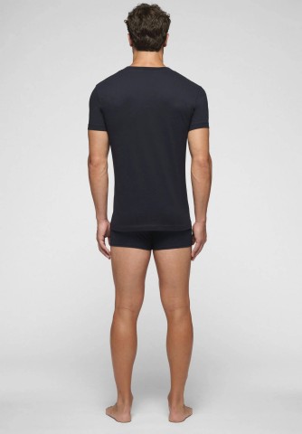 MAGLIA COT.MM SC.V 1305/5305 UOMO BLU