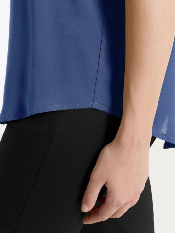 Blusa con manica a kimono in Voile Stretch DS25S7 RAGNO OCEANA