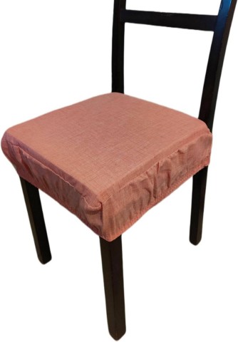 NEW EDGAR SET 2 CUSCINI PER SEDIE QUADRATI CON ELASTICO ROSA
