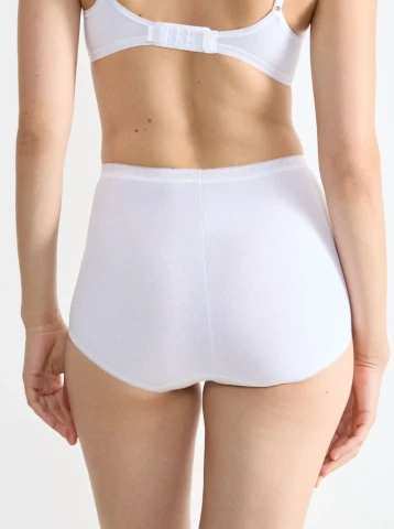 BASIC MAXI SLIP PACCO DOPPIO SLOGGI 10043769 DONNA BIANCO